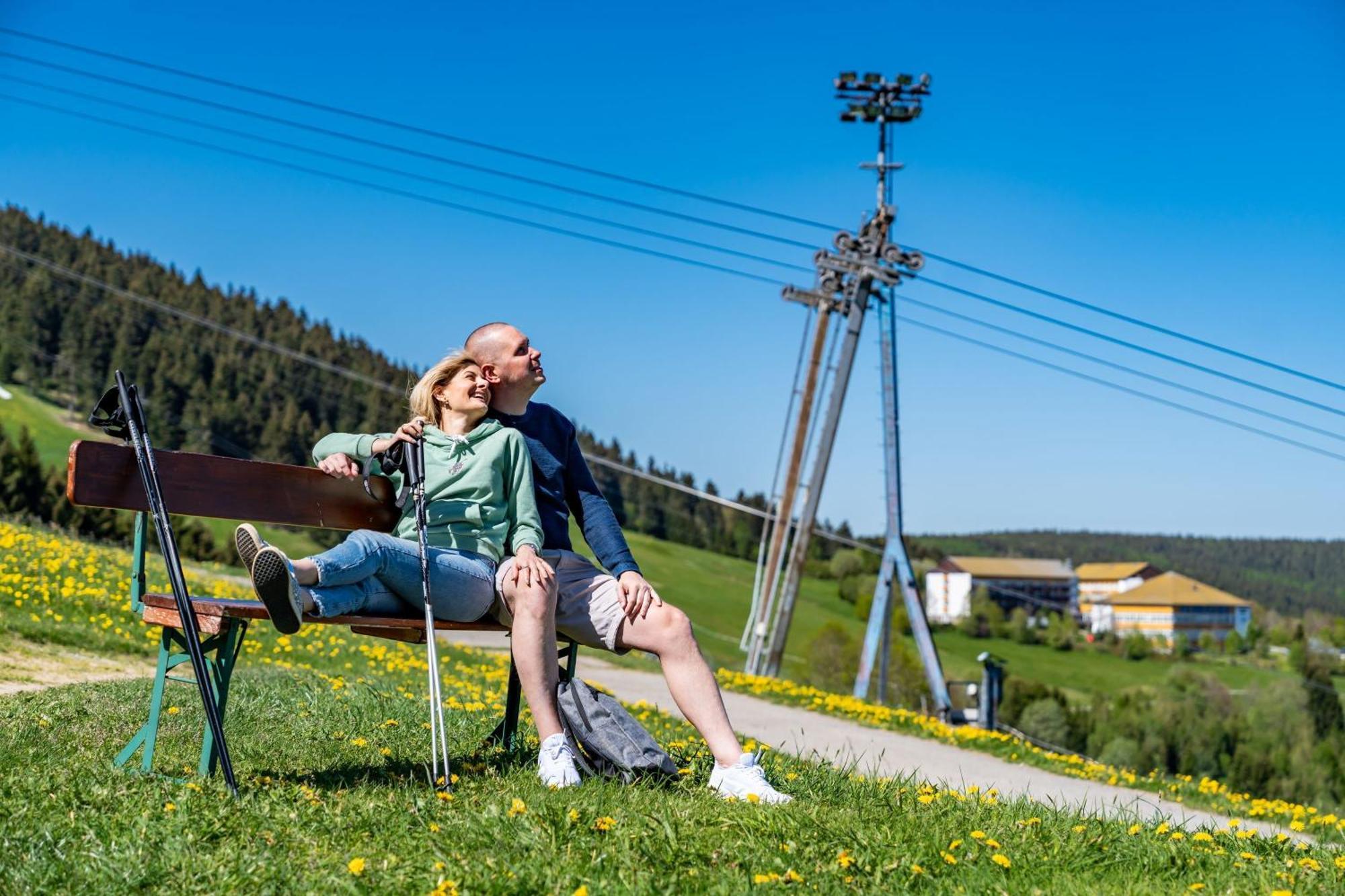 Ahorn Hotel Am Fichtelberg 오베르비젠탈 외부 사진